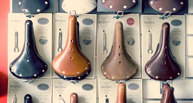 L.E.-Cycle Leipzig Fahrrad Laden Ledersattel