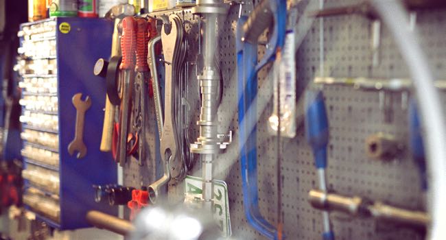 L.E.-Cycle Leipzig Fahrrad Laden Werkzeug